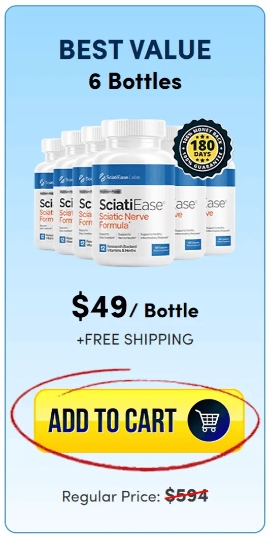 SciatiEase 6 bottles